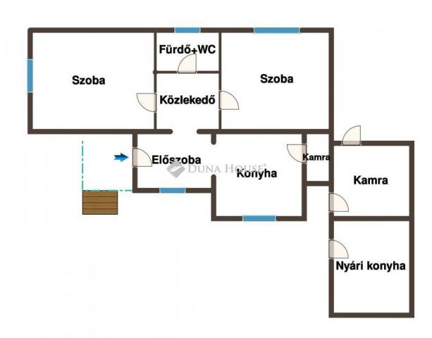 Eladó családi ház, Tatán 47.9 M Ft, 2 szobás