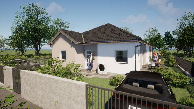 Eladó ikerház, Kiskunlacházán 65 M Ft, 4 szobás