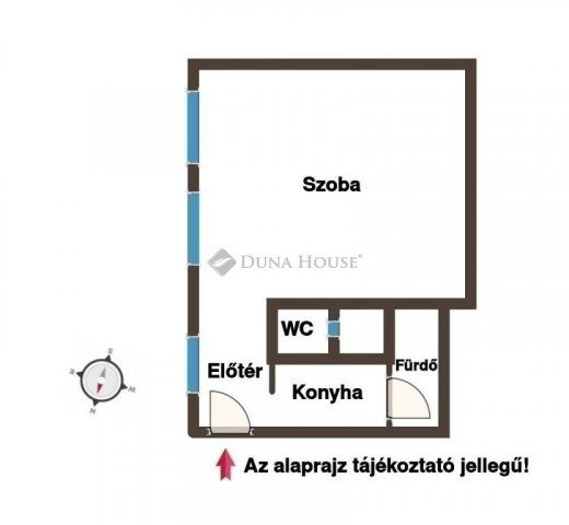 Eladó téglalakás, Budapesten, VII. kerületben 53.9 M Ft