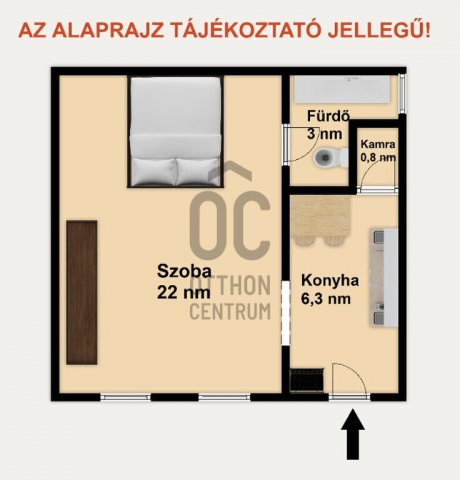 Eladó téglalakás, Budapesten, XI. kerületben 54.5 M Ft, 1 szobás