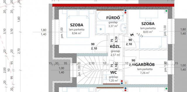 Eladó sorház, Székesfehérvárott, Tasnádi utcában 87.8 M Ft
