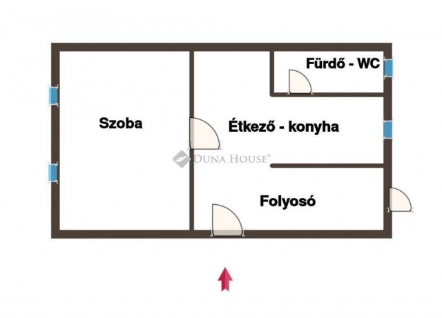 Eladó családi ház, Baján 39.9 M Ft, 1 szobás