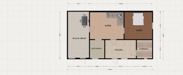 Eladó családi ház, Albertirsán 36.5 M Ft, 2 szobás