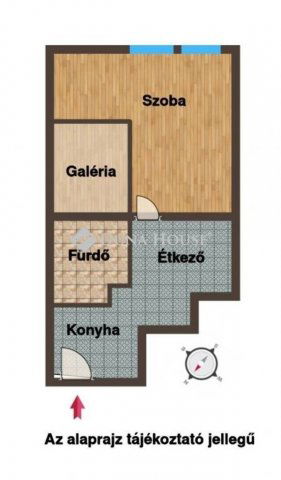 Eladó téglalakás, Budapesten, XX. kerületben 23 M Ft, 1 szobás