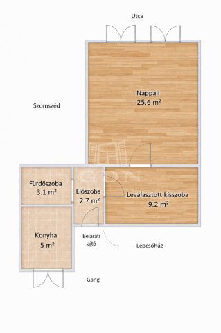 Eladó téglalakás, Budapesten, VII. kerületben 62.5 M Ft