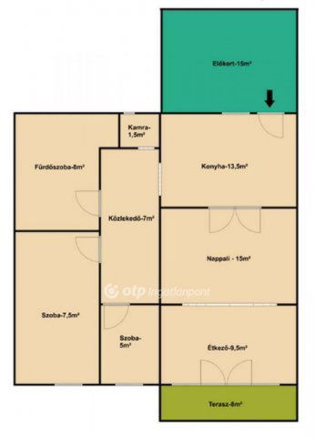 Eladó téglalakás, Budapesten, II. kerületben 139.9 M Ft
