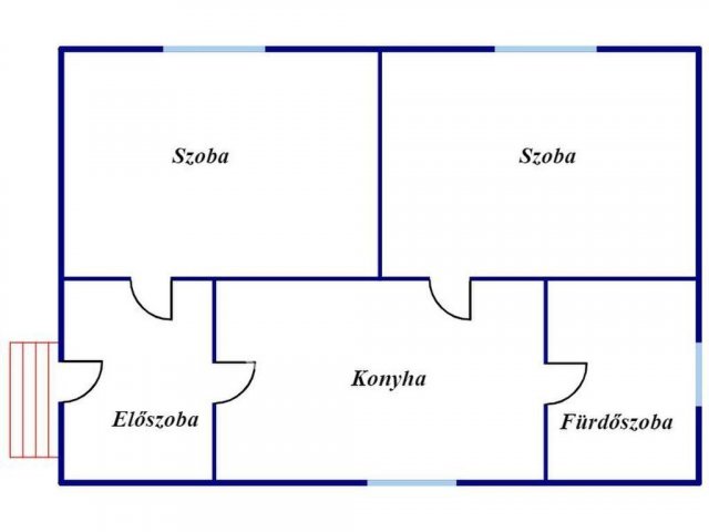 Eladó családi ház, Karancskeszin 16 M Ft, 2 szobás