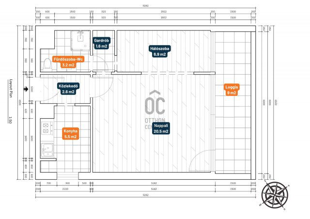 Eladó téglalakás, Budapesten, II. kerületben 67 M Ft, 2 szobás