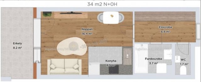 Eladó téglalakás, Budapesten, XI. kerületben 61.2 M Ft, 2 szobás