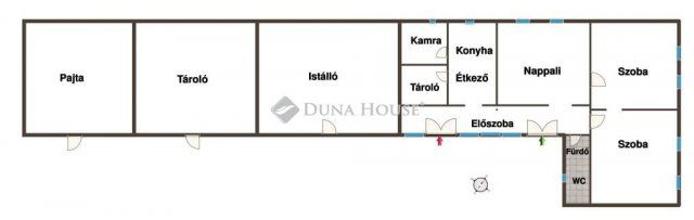 Eladó családi ház, Takácsin 18 M Ft, 3 szobás