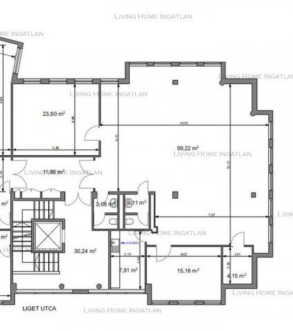 Kiadó iroda, Budaörsön 616 E Ft / hó, 3 szobás