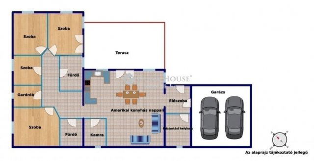 Eladó ikerház, Érden 99.9 M Ft, 5 szobás / költözzbe.hu