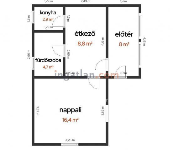 Eladó családi ház, Tiszakécskén 25 M Ft, 1 szobás