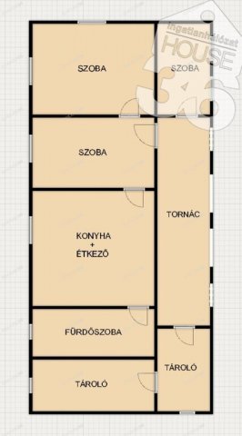 Eladó családi ház, Szabadszálláson 23.9 M Ft, 3 szobás