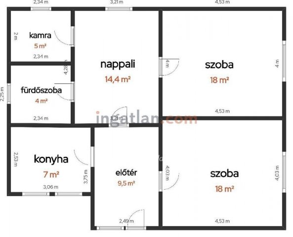 Eladó családi ház, Tiszakécskén 26.9 M Ft, 2 szobás