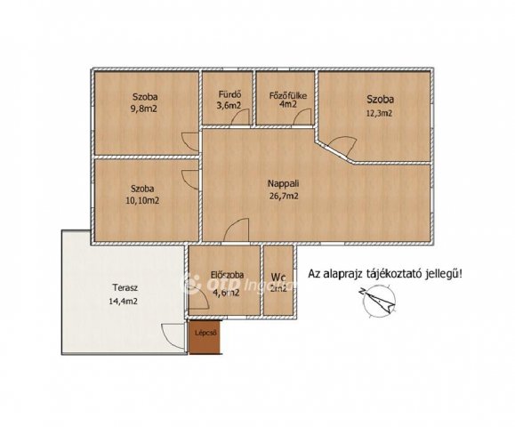 Eladó családi ház, Dömsödön 49.9 M Ft, 3 szobás