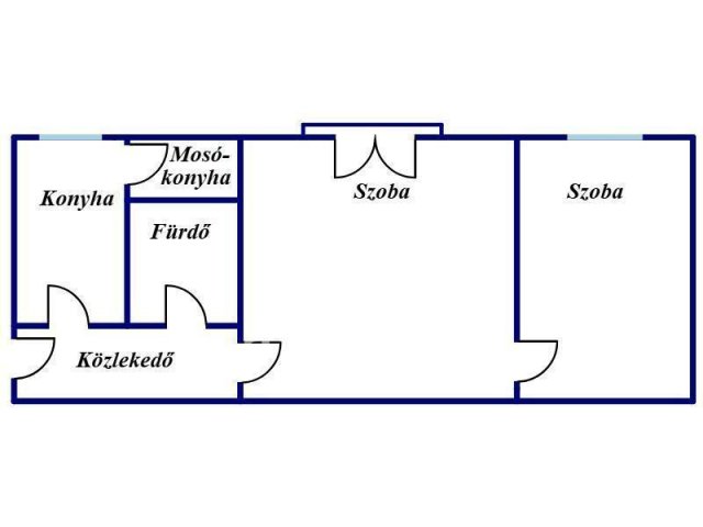 Eladó téglalakás, Pécsett 32.7 M Ft, 2 szobás