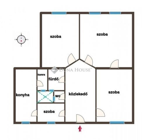 Eladó téglalakás, Budapesten, VIII. kerületben 130 M Ft