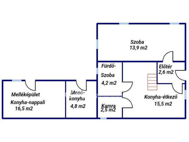 Eladó családi ház, Feldebrőn 26 M Ft, 2+1 szobás