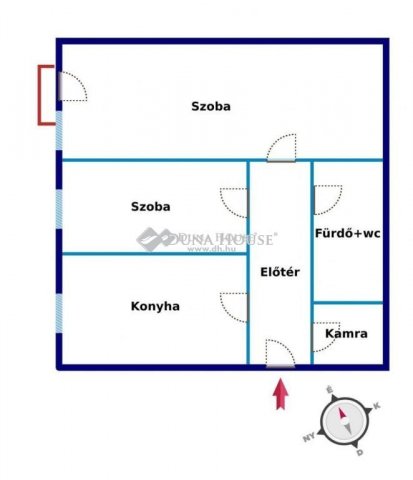 Kiadó téglalakás, albérlet, Kecskeméten 120 E Ft / hó