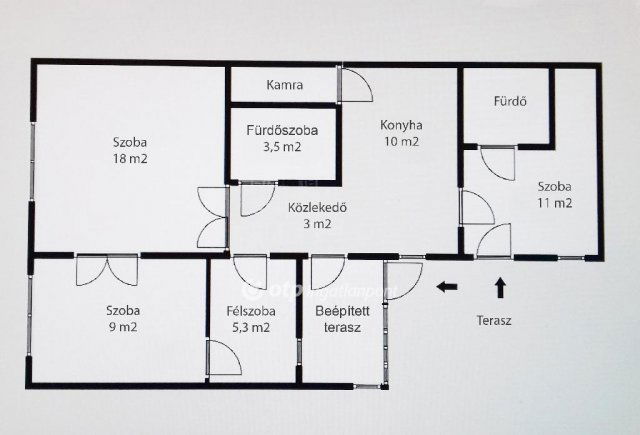 Eladó családi ház, Budapesten, XV. kerületben 49 M Ft
