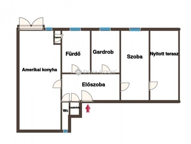 Eladó téglalakás, Pécsett 88.9 M Ft, 2 szobás