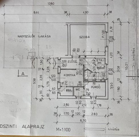 Eladó családi ház, Győrött 65 M Ft, 3 szobás