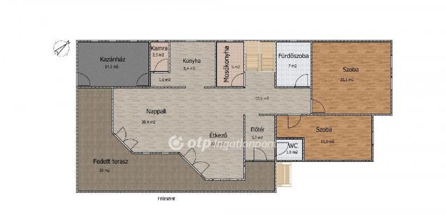Eladó családi ház, Ráckevén 96.9 M Ft, 6 szobás
