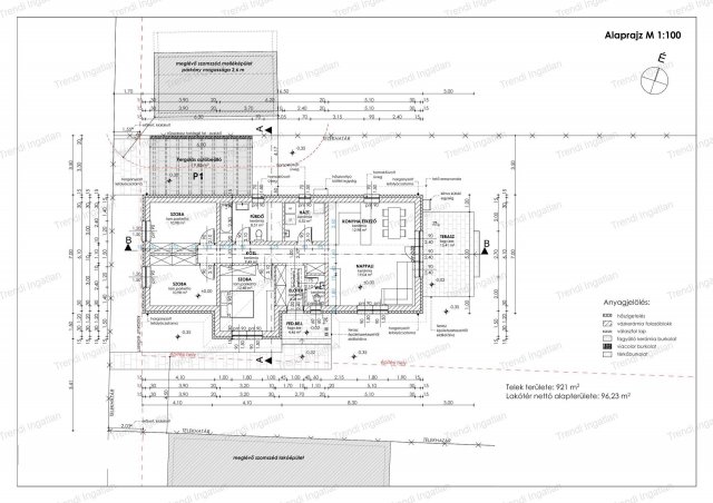 Eladó családi ház, Tényőn 72.9 M Ft, 4 szobás