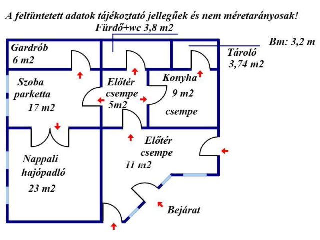 Eladó családi ház, Balassagyarmaton 25.9 M Ft, 2 szobás