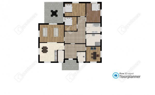 Eladó családi ház, Monoron 123.9 M Ft, 4 szobás