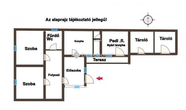 Eladó családi ház, Dombóváron, Táncsics Mihály utcában