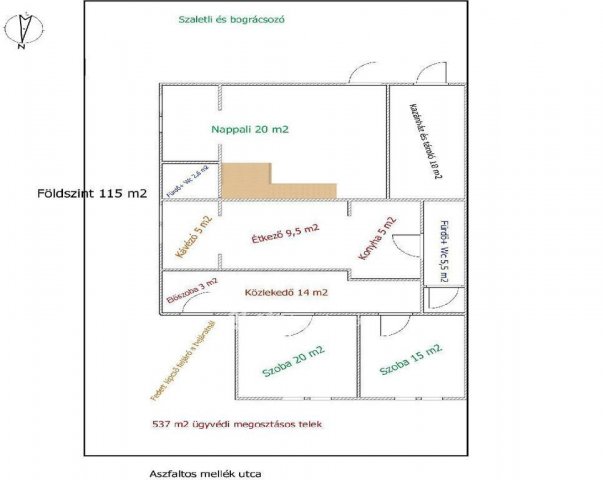 Eladó családi ház, Szigetszentmiklóson 85 M Ft, 5+1 szobás