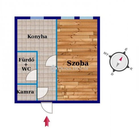 Kiadó téglalakás, albérlet, Kecskeméten, Dózsa György úton