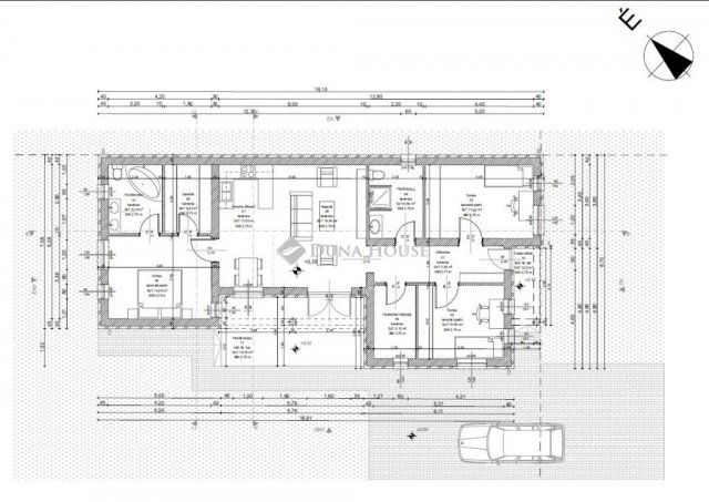 Eladó családi ház, Csévharaszton 84.99 M Ft, 4 szobás