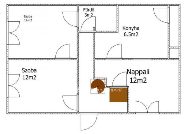Eladó nyaraló, Orosházán 45 M Ft, 2+1 szobás