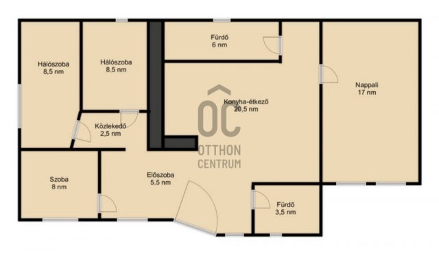 Eladó sorház, Budapesten, XXIII. kerületben 94.9 M Ft, 4 szobás