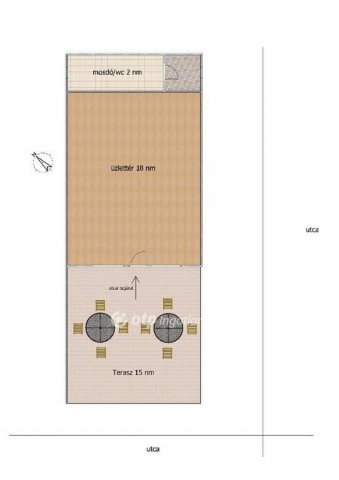Kiadó üzlethelyiség, Taksonyon 250 E Ft / hó, 1 szobás