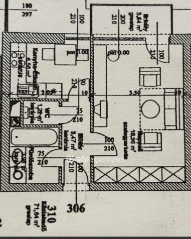 Eladó téglalakás, Nyíregyházán 39.99 M Ft, 1 szobás