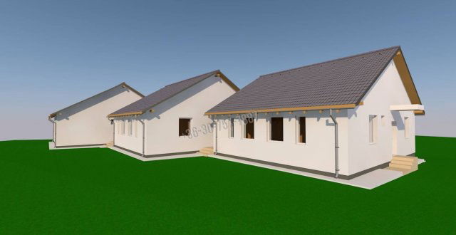 Eladó sorház, Dunaharasztin 99.9 M Ft, 4 szobás