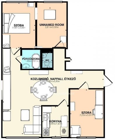 Eladó panellakás, Székesfehérvárott 61 M Ft, 1+3 szobás