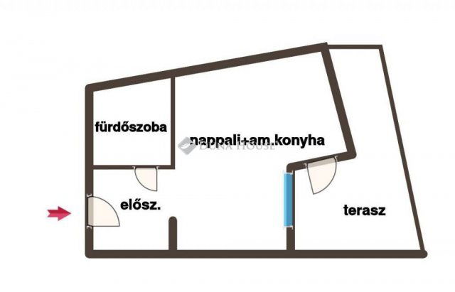 Eladó téglalakás, Budapesten, VIII. kerületben 75 M Ft, 1 szobás