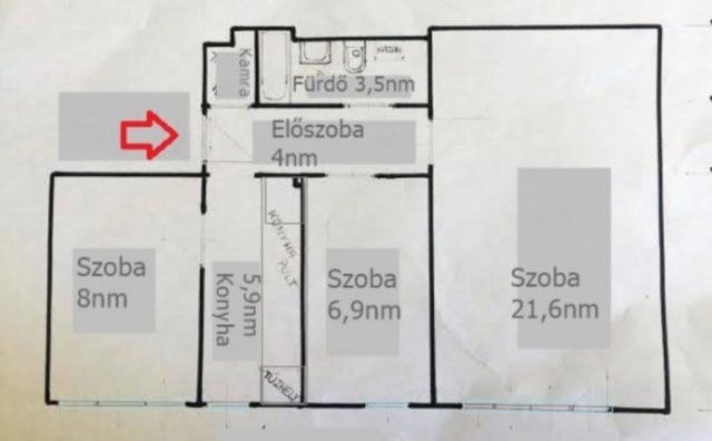 Eladó téglalakás, Budapesten, XVI. kerületben, Újszász utcában