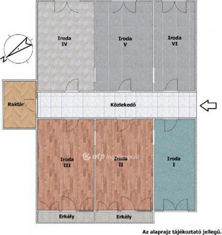 Kiadó iroda, Szegeden 40 E Ft / hó / költözzbe.hu