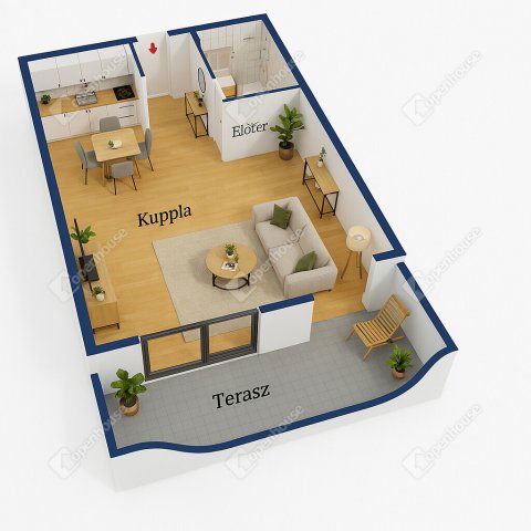 Eladó sorház, Hajdúsámsonon 65 M Ft, 4 szobás