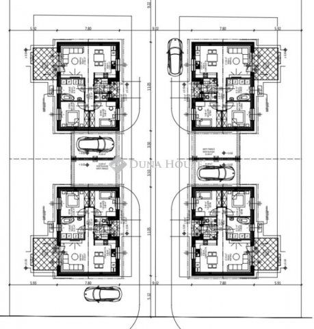 Eladó ikerház, Kecskeméten 68.9 M Ft, 3 szobás