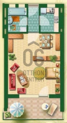 Eladó téglalakás, Budapesten, XXII. kerületben 65.9 M Ft