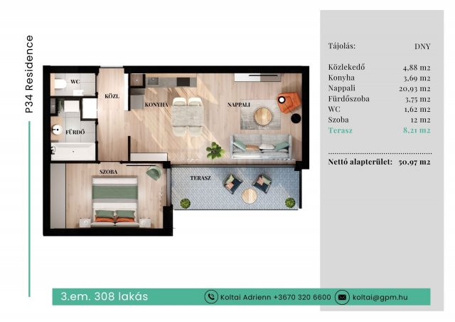 Eladó téglalakás, VII. kerületben, Péterfy Sándor utcában