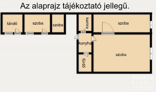 Eladó családi ház, Üllésen 23.5 M Ft, 3 szobás