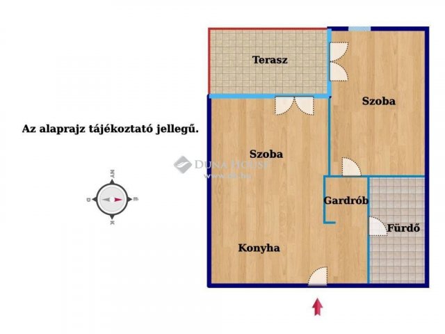 Eladó téglalakás, Kehidakustányban 102.98 M Ft, 2 szobás